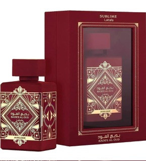 عطر ادکلن بدیع العود قرمز ( سابلیم) Bade'e Al Oud Sublime از شرکت لطافه Lattafa