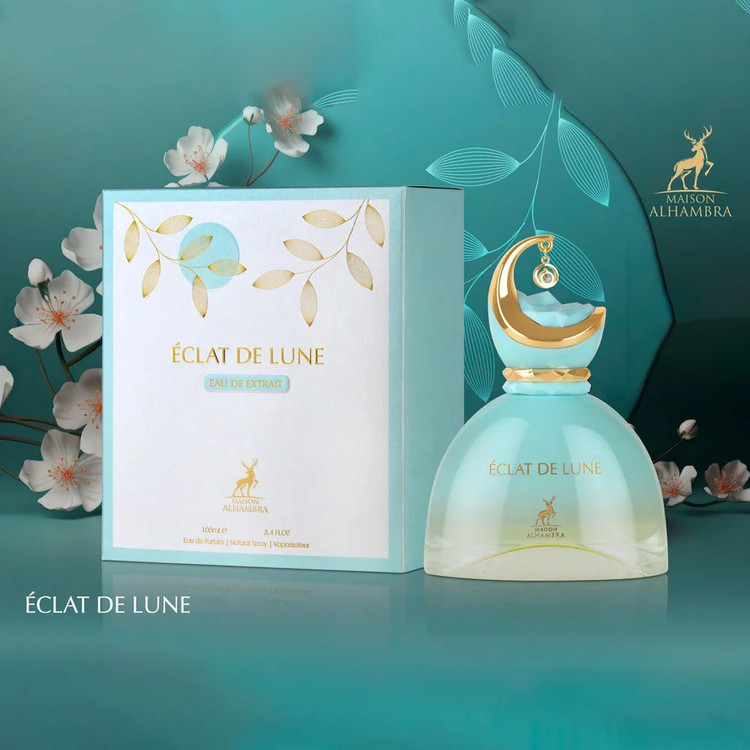 عطر ادکلن اکلت دی لون Eclat de Lune مشابه ادکلن جیوانچی ل"اینتردیت از برند الحمبرا Maison Alhambra