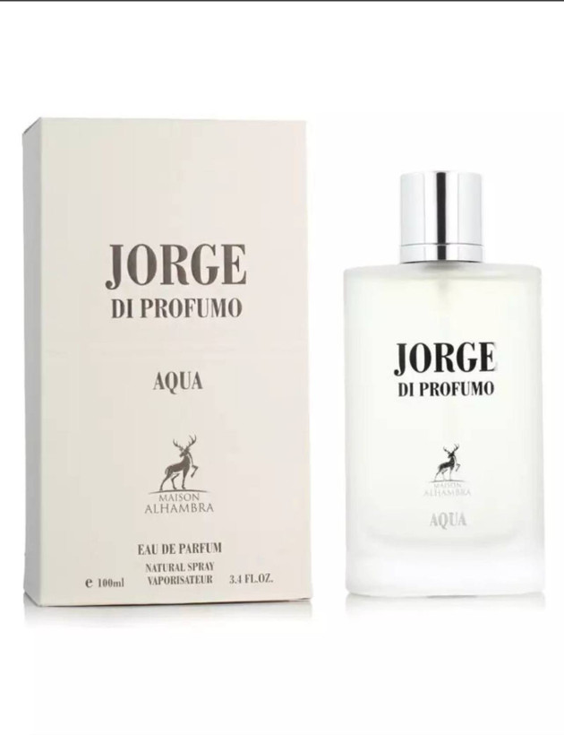 ادکلن جورج دی پرفومو آکوا George Di Profumo Acqua مشابه ادکلن آکوا دی جیو سفید از برند الحمبرا Maison Alhambra