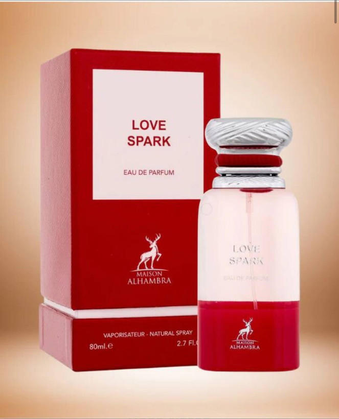 ادکلن لاو اسپارک Love Spark از برند الحمبرا Maison Alhambra