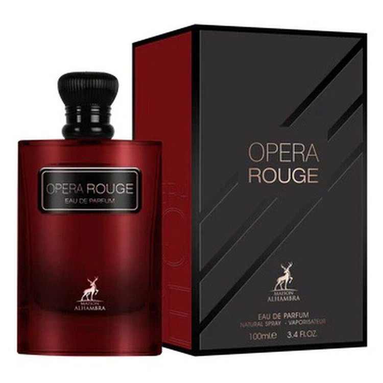 ادکلن اوپرا روژ مشابه ادکلن بلک اوپیوم اور رد از برند الحمبرا Maison Alhambra Opera Rouge