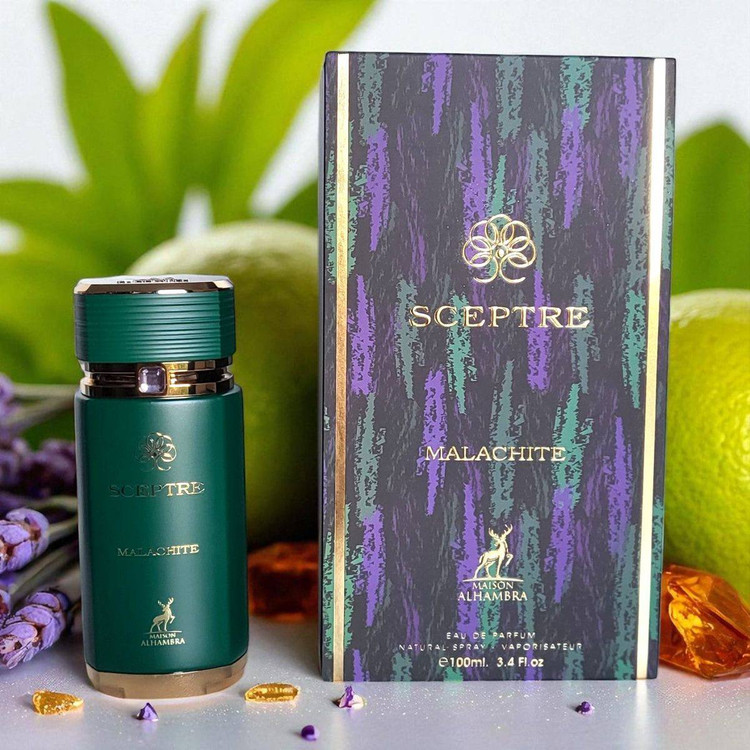 ادکلن اسکپتر مالاچیت از برند الحمبرا Maison Alhambra Sceptre Malachite مشابه گاد آف فایر