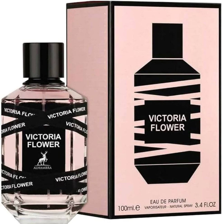ادکلن ویکتوریا فلاور الحمبرا Maison Alhambra Victoria Flower مشابه ادکلن فلاور بامب ویکتور اند رالف