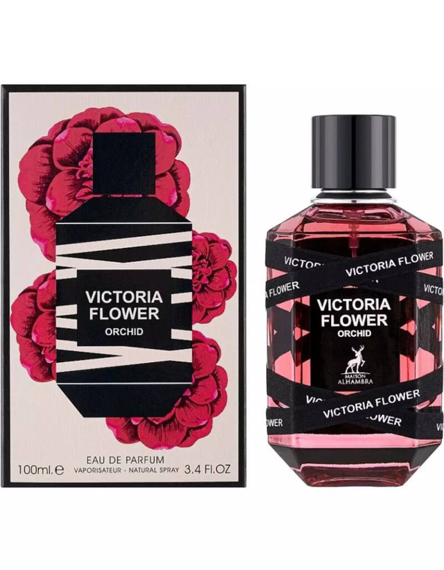 ادکلن ویکتوریا فلاور ارکید الحمبرا Maison Alhambra Victoria Flower Orchid مشابه فلاور بامب روبی ارکید