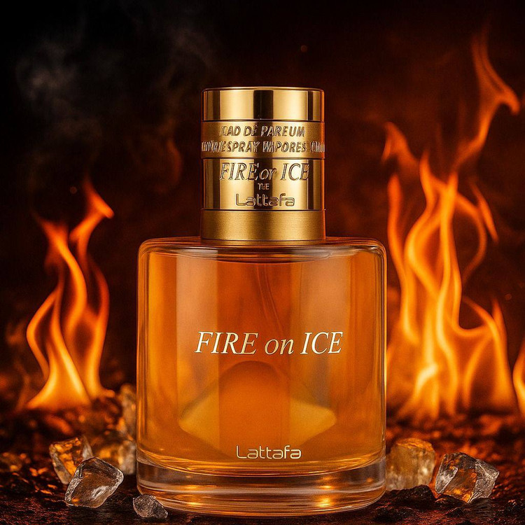 ادکلن فایر آن آیس لطافه مشابه آنجلز شر پارادایس Lattafa Fire On Ice