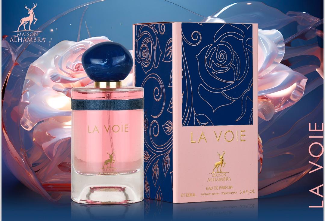 عطر بدون جعبه لاووی برند الحمبرا مشابه عطر مای وی